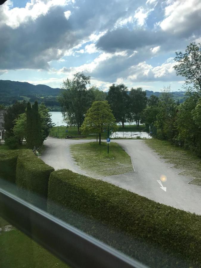 Wohnung Am See Steinbach am Attersee Exteriör bild